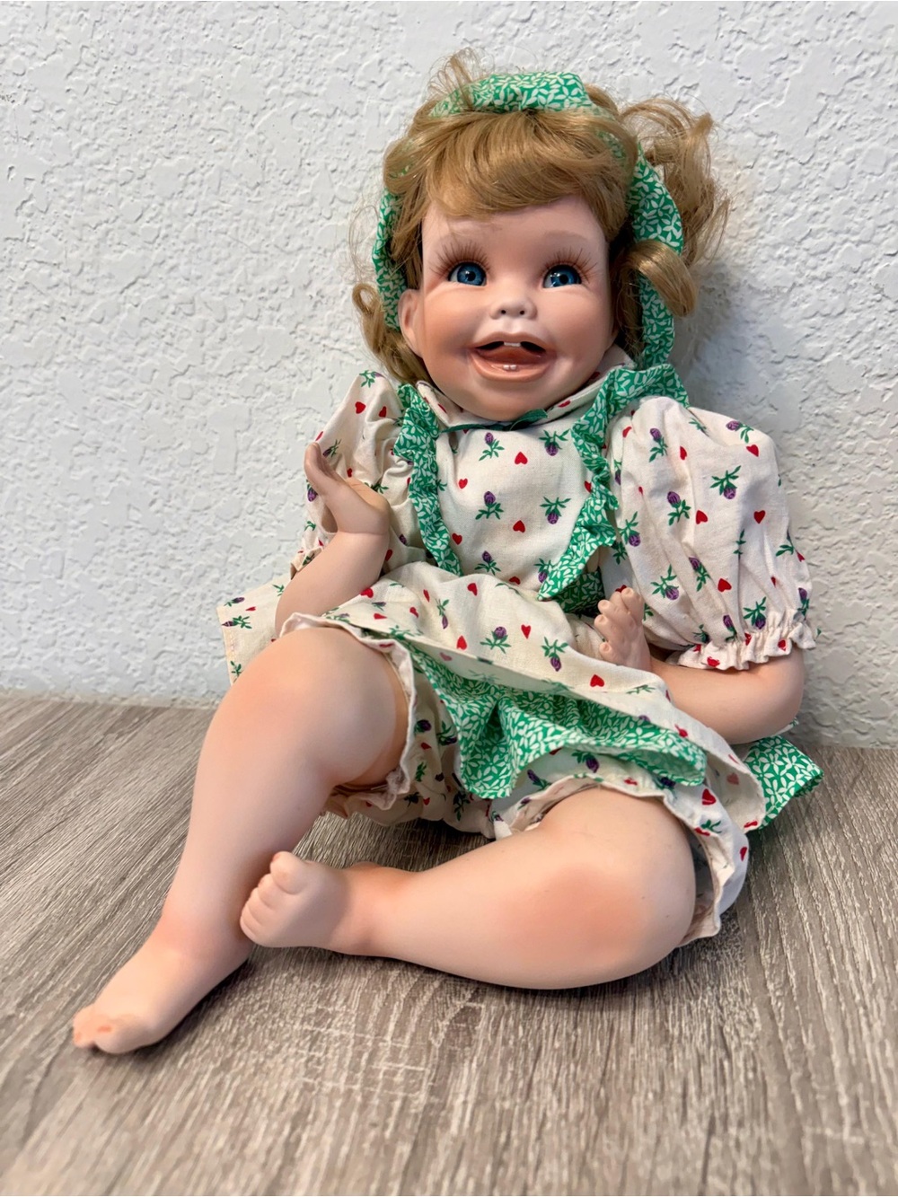 The Hamilton Collection “Shannon” Porcelain Doll by Cindy Marschner Rolfe, 1992